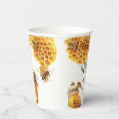 Ze vond haar Honey Bruiloftsfeest Papieren Bekers (Rechts)