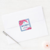 Ze vond haar HONEY HONEY Vierkante Sticker (Envelop)