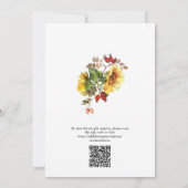 Ze vond haar Honey QR Code Vrijgezellenfeest Kaart (Achterkant)