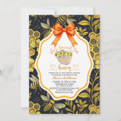 Ze vond haar Honey QR Code Vrijgezellenfeest Kaart (Voorkant)