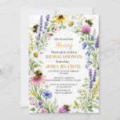 Ze vond haar Honey Wildflower Bruidsdouche Kaart (Voorkant)