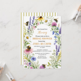 Ze vond haar Honey Wildflower Bruidsdouche  Kaart