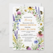 Ze vond haar Honey Wildflower Bruidsdouche Kaart (Voorkant)