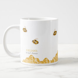 Ze Vond Haar Honing Bij Bruidsfeest Favor Grote Koffiekop