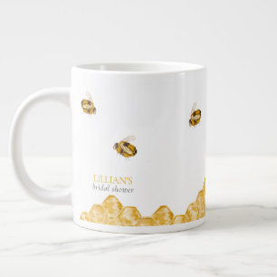 Ze Vond Haar Honing Bij Bruidsfeest Favor Grote Koffiekop
