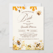 Ze vond haar honing Bij bruidsfeest Kaart (Voorkant)