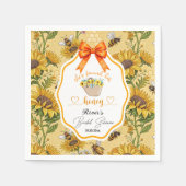 Ze vond haar honing Bruids douche   Servet (Voorkant)