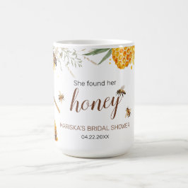 Ze vond haar honing bruidsfeest koffiemok