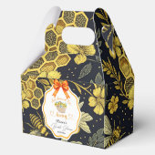 Ze vond haar honing Bruidsjurk Shower   Bedankdoosjes (Voorkant)