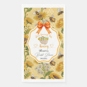 Ze vond haar honing Bruidsjurk Shower   Servet (Voorkant)