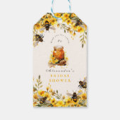 Ze vond haar honingrustieke Vrijgezellenfeest Cadeaulabel (Achterkant)