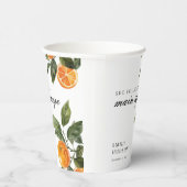 Ze Vond Haar Hoofd Pers Bruidsmeisjesfeest Papieren Bekers (Rechts)