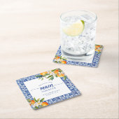 Ze vond haar hoofd squeeze-sinaasappels bruiloftsf kartonnen onderzetters (Insitu)