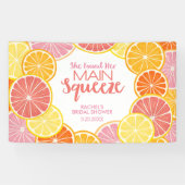 Ze vond haar hoofdattractie Bruidsfeest Spandoek (Horizontaal)