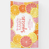 Ze vond haar hoofdattractie Bruidsfeest Spandoek (Verticaal)