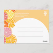 Ze vond haar hoofdattractie Bruidsjonker Briefkaart (Achterkant)