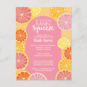 Ze vond haar hoofdattractie Bruidsjonker Briefkaart (Voorkant)