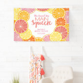 Ze vond haar hoofdattractie Bruidsjurk Shower Spandoek (Insitu)