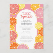 Ze vond haar hoofdattractie Bruidsmeisjes Bruiloft Briefkaart (Voorkant)