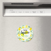 Ze Vond Haar Hoofddruk Lemon Bruiloftsborrel Magneet (Insitu (Vaatwasser))