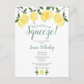 Ze vond haar hoofdlemmetje bruidsdouche aankondigingskaart (Voorkant)