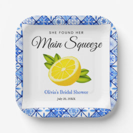 Ze vond haar hoofdlemmetje bruidsdouche papieren bordje