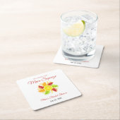 Ze vond haar hoofdlemoen bruidsdouche  kartonnen onderzetters (Insitu)