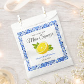 Ze vond haar hoofdlemoen bruiloftsdouche bedankzakje (Geknipt)