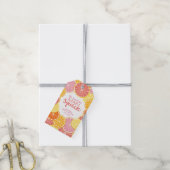 Ze Vond Haar Hoofdliefde Bruiloftsborrel Cadeaulabel (Met Touw)