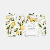 Ze Vond Haar Hoofdpers Citrus Bruiloft Bedankdoosjes (Uitgevouwen)