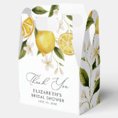 Ze Vond Haar Hoofdpers Citrus Bruiloft Bedankdoosjes (Geopend)