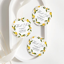 Ze vond haar hoofdpers Lemons Bruidsmeisjesfeest Bedankjes Labels