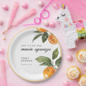 Ze Vond Haar Hoofdpersoon Bruidsfeest Papieren Bordje (Feest)