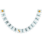 Ze vond haar hoofdplein Bunting Flags Vlaggetjes (Alle)