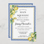 Ze vond haar hoofdplein Lemon Brunch en brak Kaart (Voorkant / Achterkant)