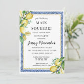 Ze vond haar hoofdplein Lemon Hen Party Kaart (Staand voorkant)