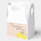 Ze vond haar hoofdplein, Lemon Theme Bedankdoosjes (Geopend)