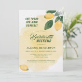 Ze vond haar hoofdpleister in het Bachelorette Wee Kaart (Staand voorkant)