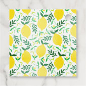 Ze vond haar hoofdpleister van Gele Lemons Bridal  Bedankjes Labels (Achterkant)