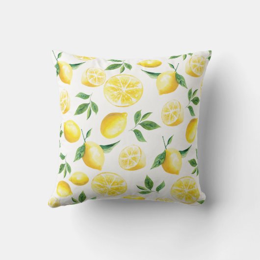 Ze vond haar hoofdpleisterlemon bruiloft kussen (Achterkant)