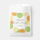 Ze Vond Haar Hoofdprijs Citrus Bruiloftsborrel Bedankzakje (Voorkant)