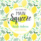 Ze vond haar hoofdrol Citroen Bruidsfeest Sticker (Voorkant)