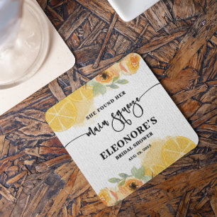 Ze vond haar knijp Vrijgezellenfeest Kartonnen Onderzetters