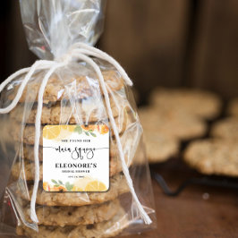 Ze vond haar knijp Vrijgezellenfeest Vierkante Sticker