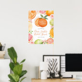 Ze vond haar Main Squeeze Bruids Welkomstbord Poster (Thuiskantoor)