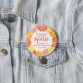 Ze vond haar Main Squeeze Bruidsdouche Ronde Button 7,6 Cm (In situ)