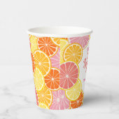 Ze vond haar Main Squeeze Bruidsmeisjes Bruiloft Papieren Bekers (Rechts)