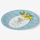 Ze vond haar Main Squeeze Bruidsmeisjesfeest Papieren Bordje (Gekanteld)