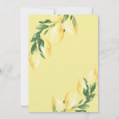 Ze vond haar Main Squeeze Lemon Vrijgezellenfeest Kaart (Achterkant)