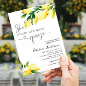 Ze vond haar Main Squeeze Vrijgezellenfeest QR Cod Kaart